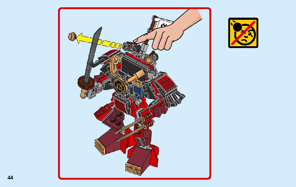 The Samurai Mech 70665 LEGO information LEGO instructions 44 page