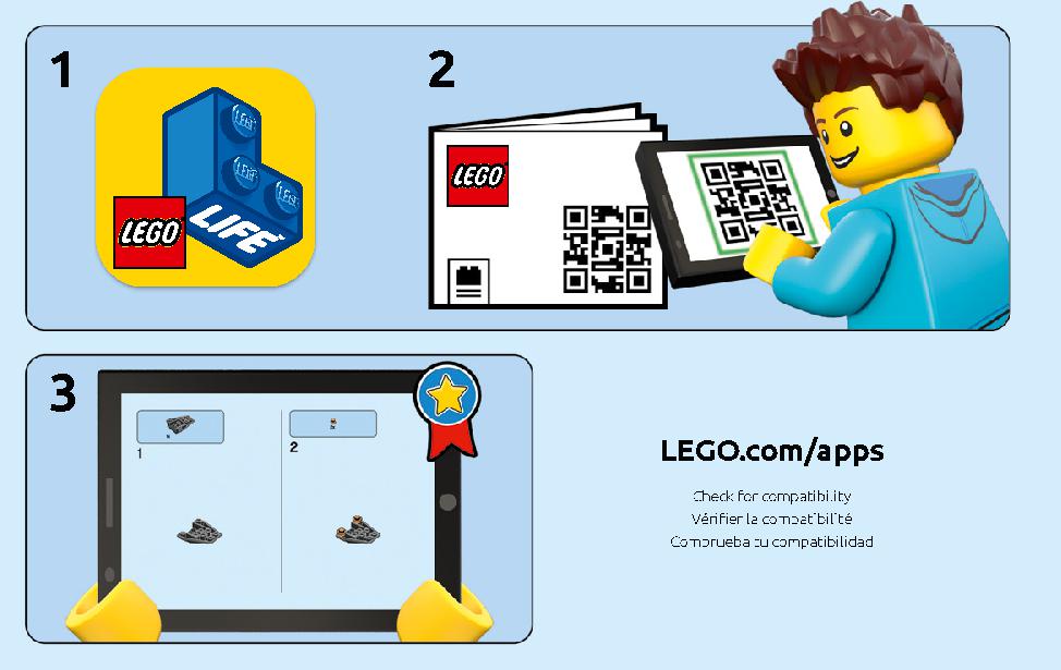 The Golden Dragon 70666 LEGO information LEGO instructions 3 page