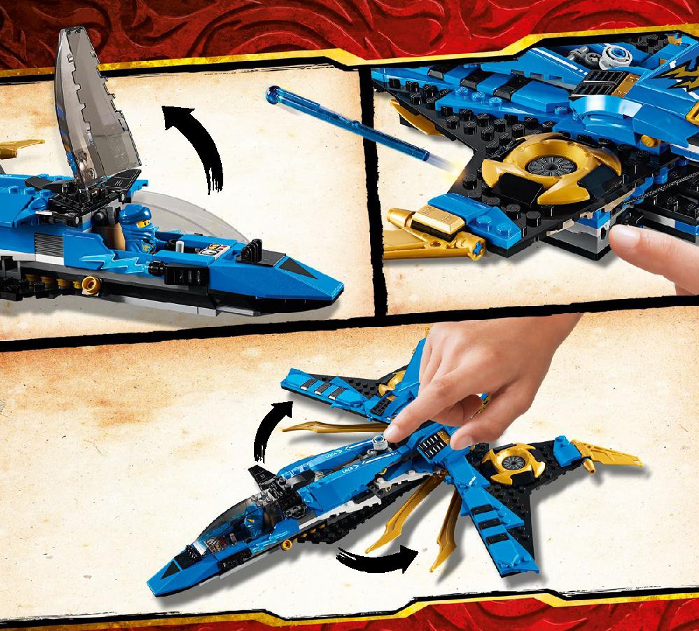 Jay’s Storm Fighter 70668 LEGO information LEGO instructions 135 page