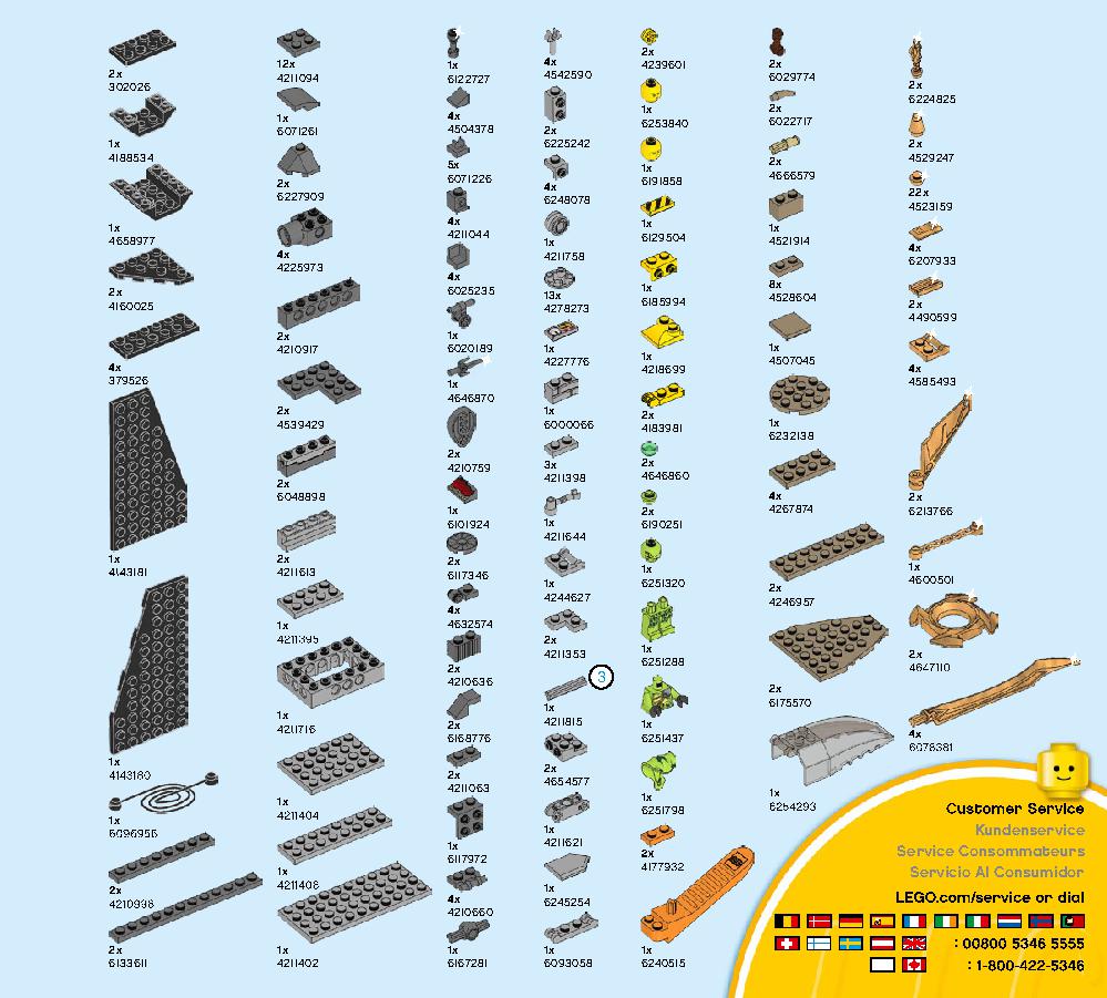 ジェイのイナズマファイター 70668 レゴの商品情報 レゴの説明書・組立方法 139 page