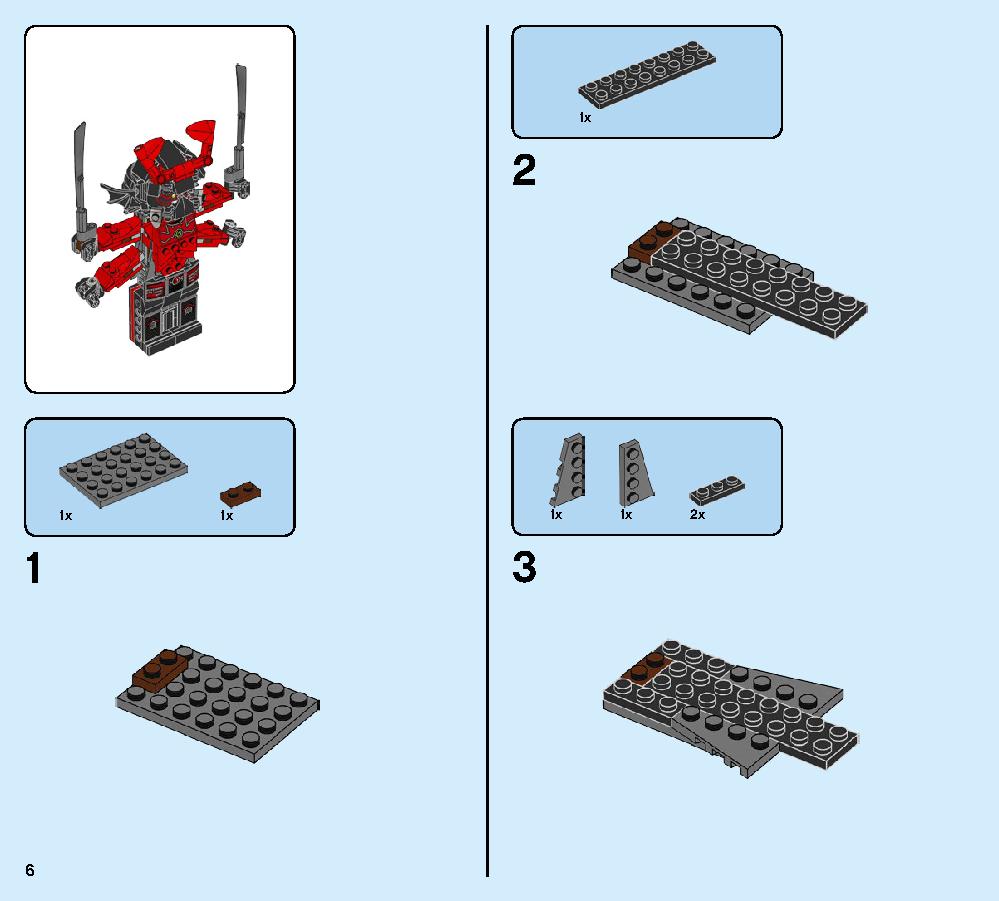 Cole’s Earth Driller 70669 LEGO information LEGO instructions 6 page