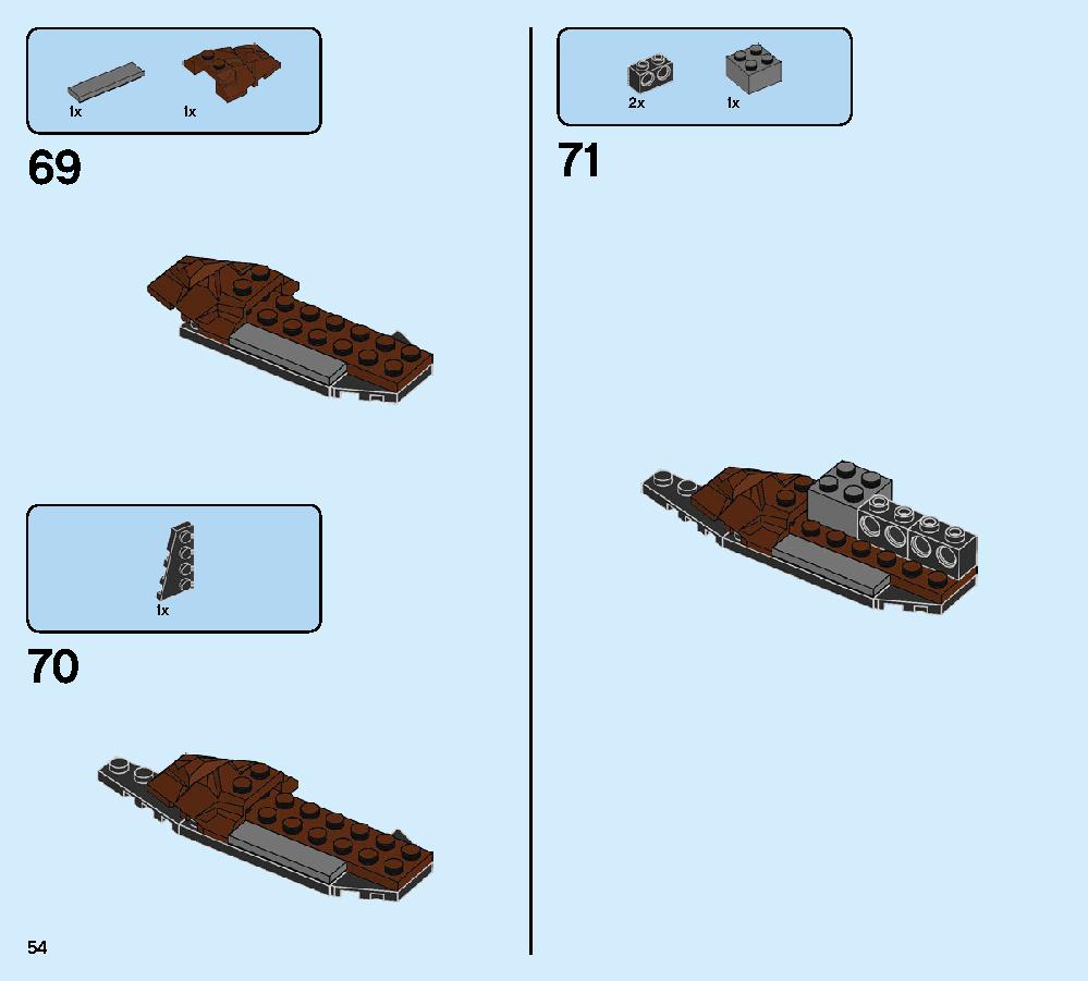 Cole’s Earth Driller 70669 LEGO information LEGO instructions 54 page