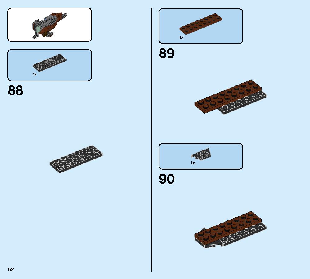 Cole’s Earth Driller 70669 LEGO information LEGO instructions 62 page