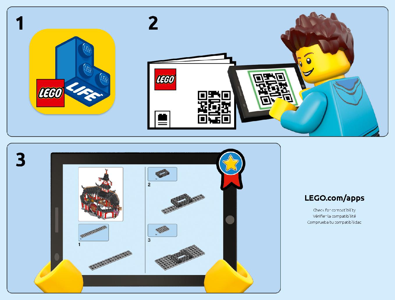 ニンジャ道場 70670 レゴの商品情報 レゴの説明書・組立方法 3 page