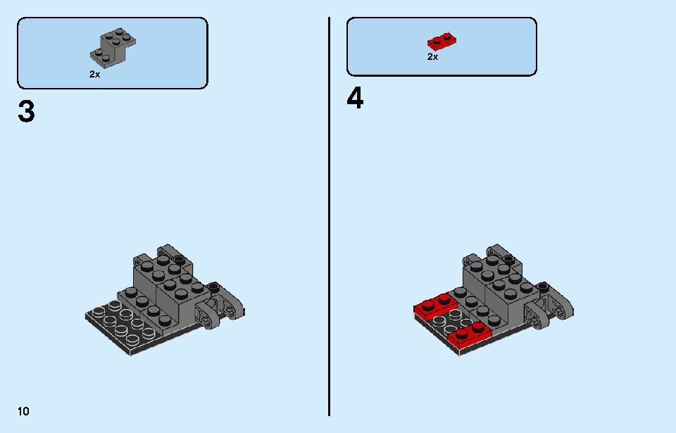 Cole's Dirt Bike 70672 LEGO information LEGO instructions 10 page