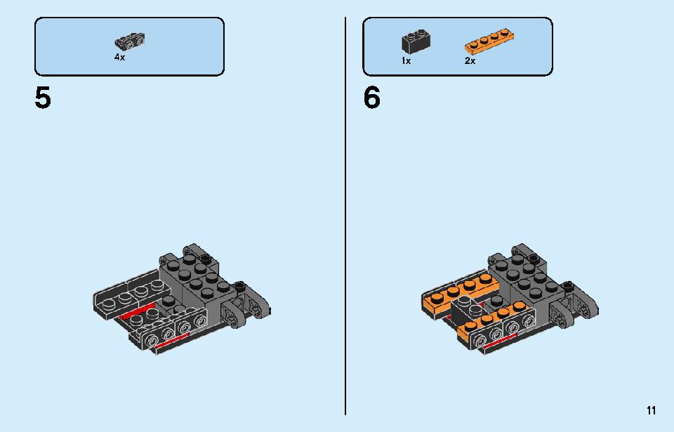 Cole's Dirt Bike 70672 LEGO information LEGO instructions 11 page