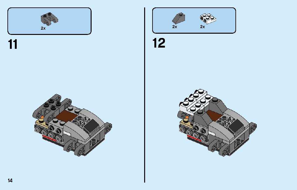 Cole's Dirt Bike 70672 LEGO information LEGO instructions 14 page