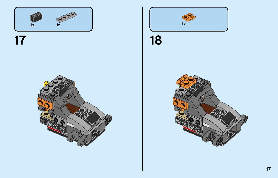 Cole's Dirt Bike 70672 LEGO information LEGO instructions 17 page