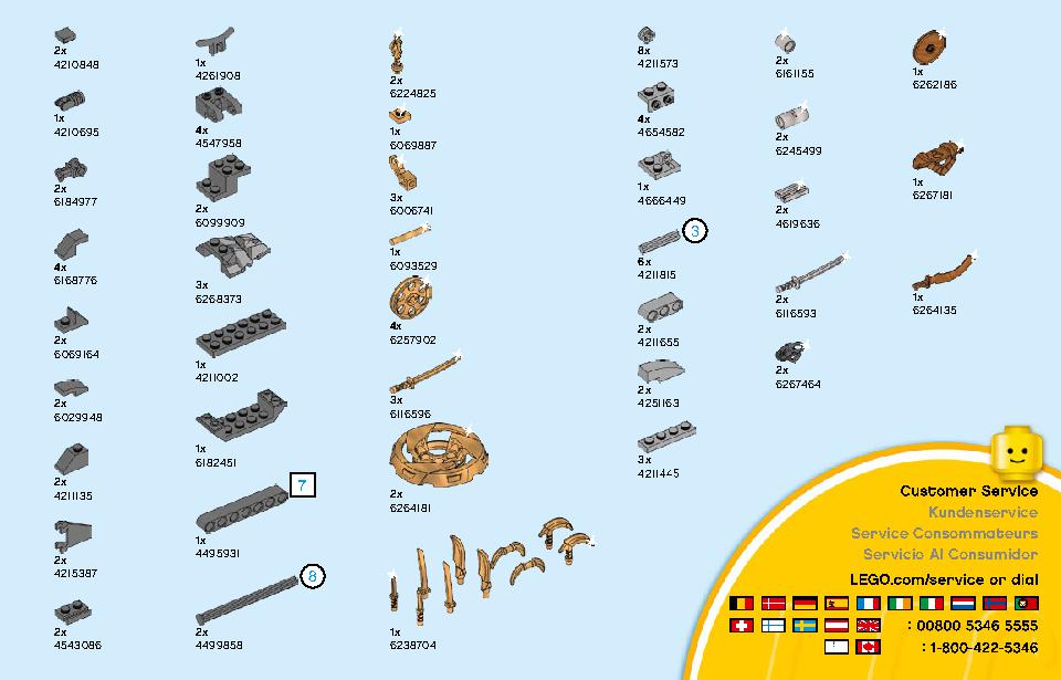 コールのデザルトバイク 70672 レゴの商品情報 レゴの説明書・組立方法 55 page