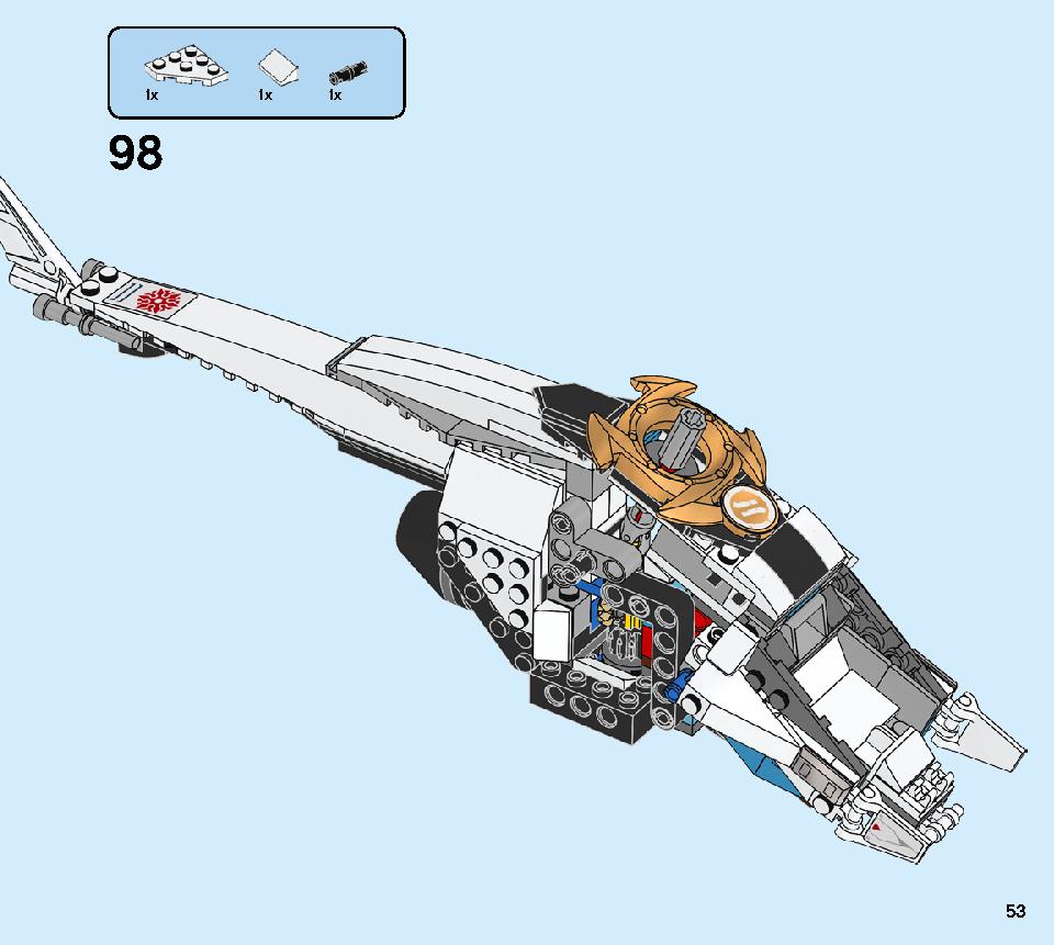 ShuriCopter 70673 LEGO information LEGO instructions 53 page