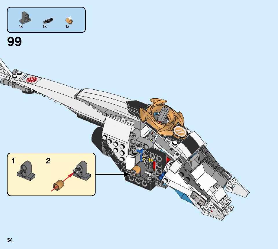 ShuriCopter 70673 LEGO information LEGO instructions 54 page