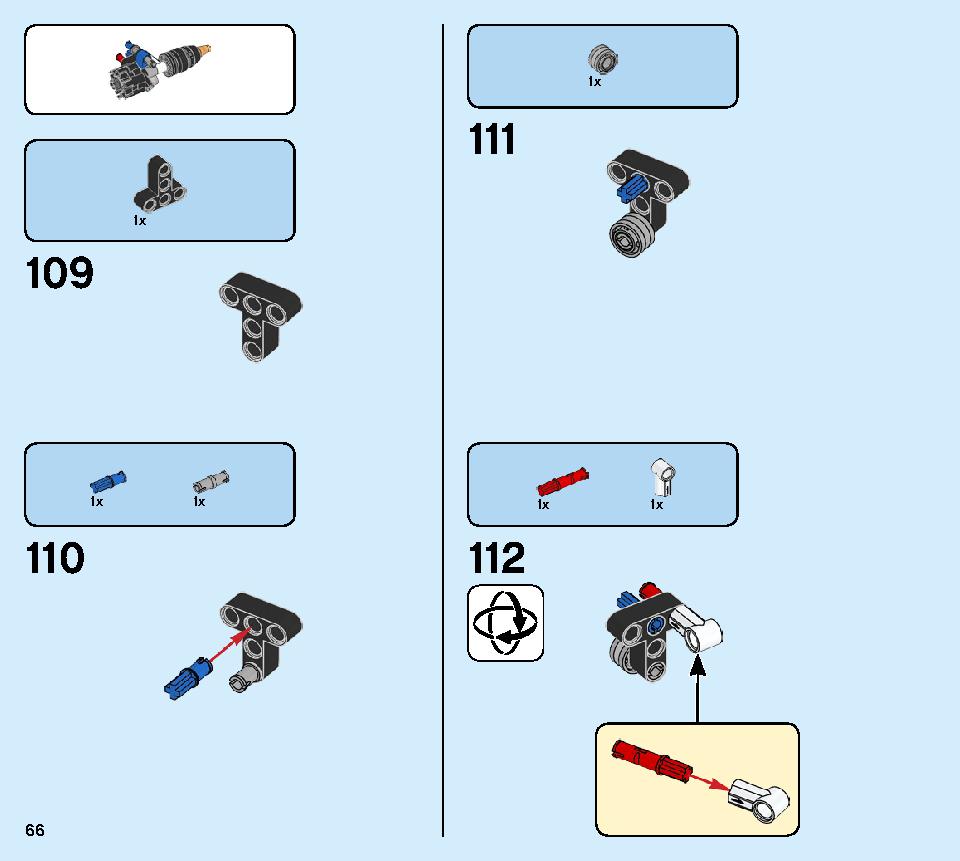 ShuriCopter 70673 LEGO information LEGO instructions 66 page