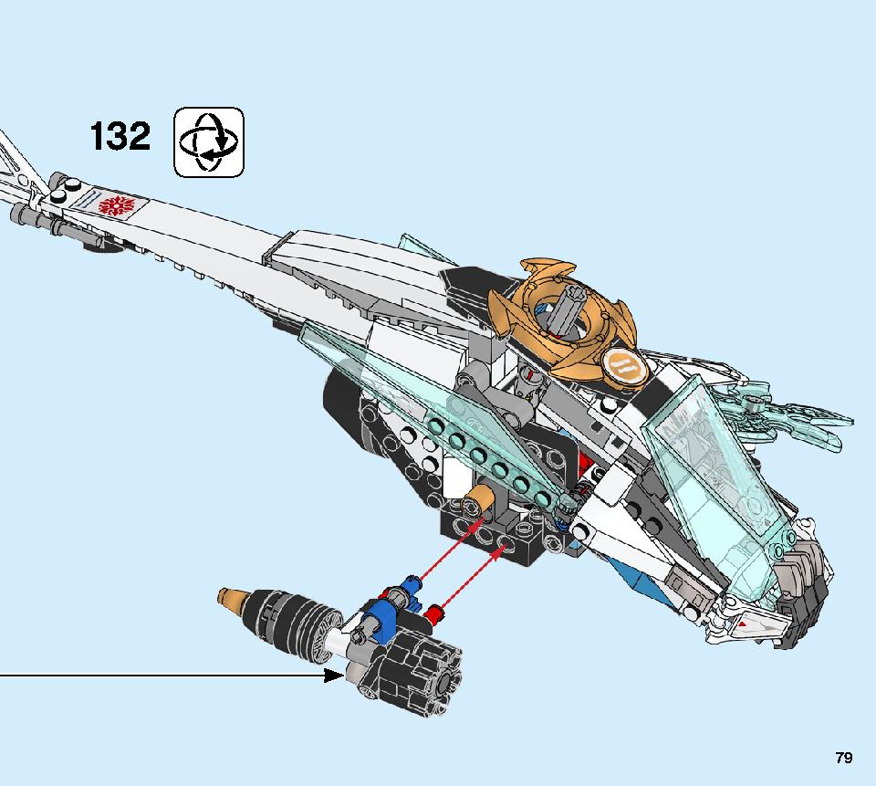 ShuriCopter 70673 LEGO information LEGO instructions 79 page