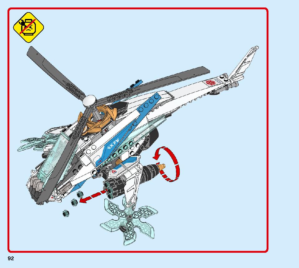 ShuriCopter 70673 LEGO information LEGO instructions 92 page