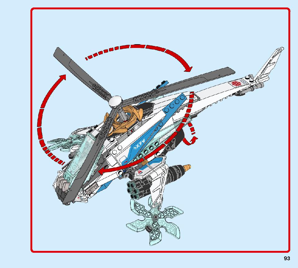 ShuriCopter 70673 LEGO information LEGO instructions 93 page