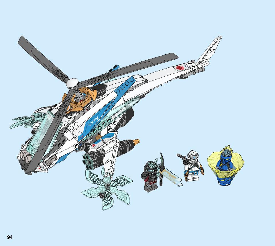 ShuriCopter 70673 LEGO information LEGO instructions 94 page