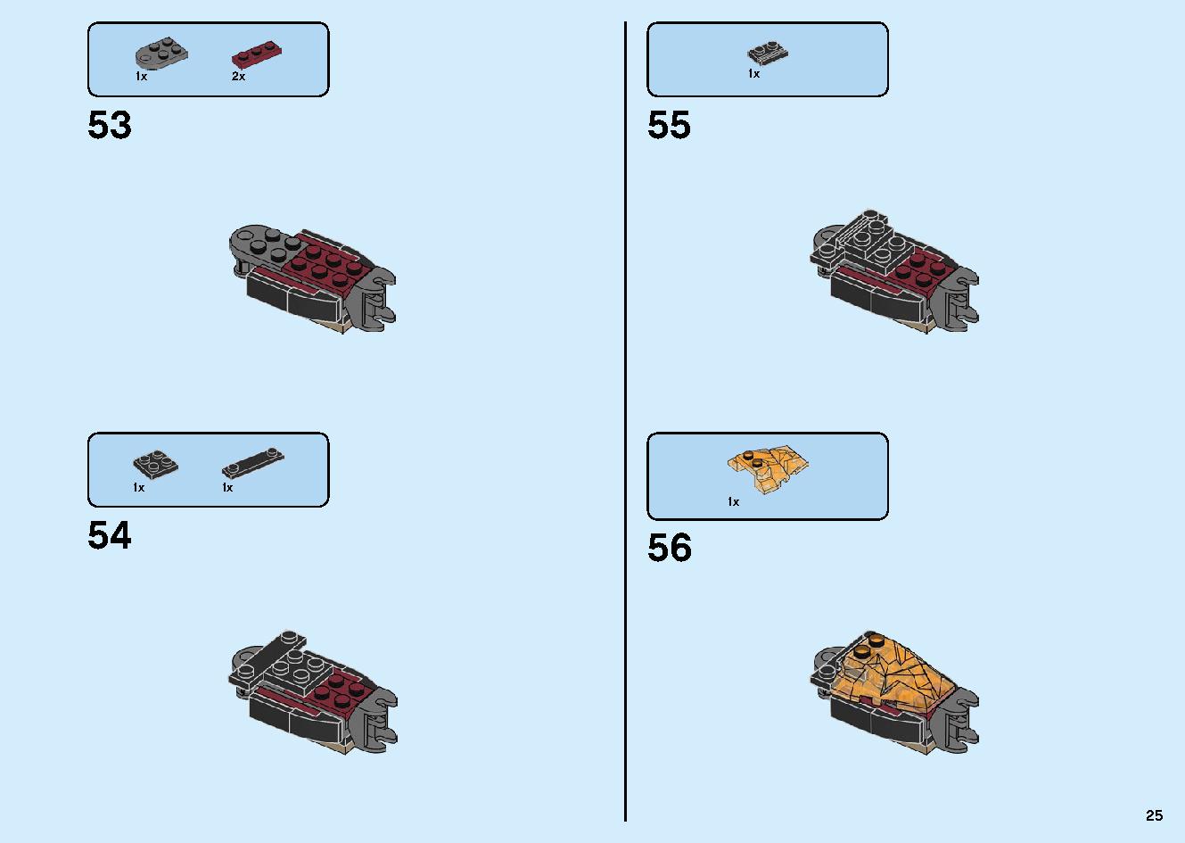 Fire Fang 70674 LEGO information LEGO instructions 25 page