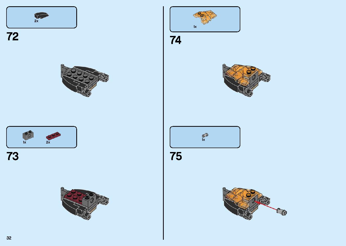 Fire Fang 70674 LEGO information LEGO instructions 32 page