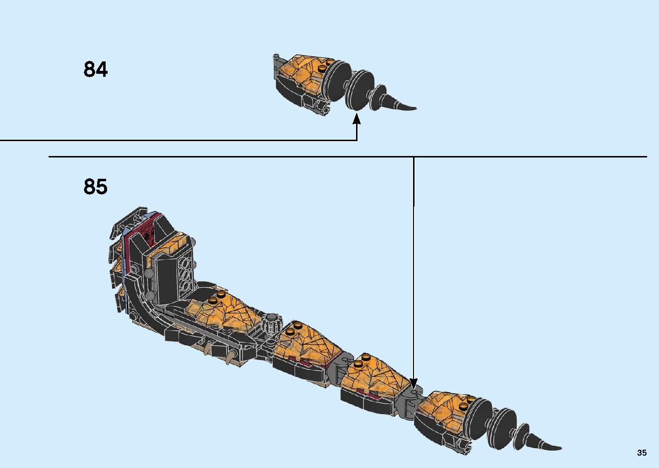 Fire Fang 70674 LEGO information LEGO instructions 35 page