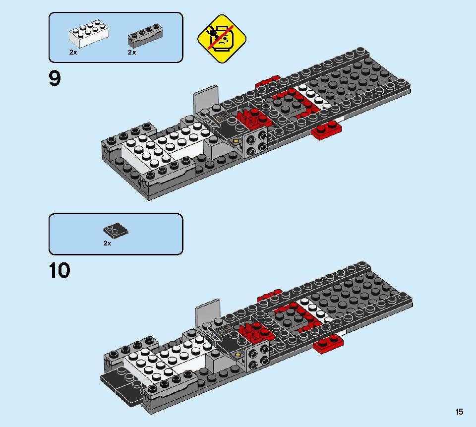 Katana 4x4 70675 LEGO information LEGO instructions 15 page