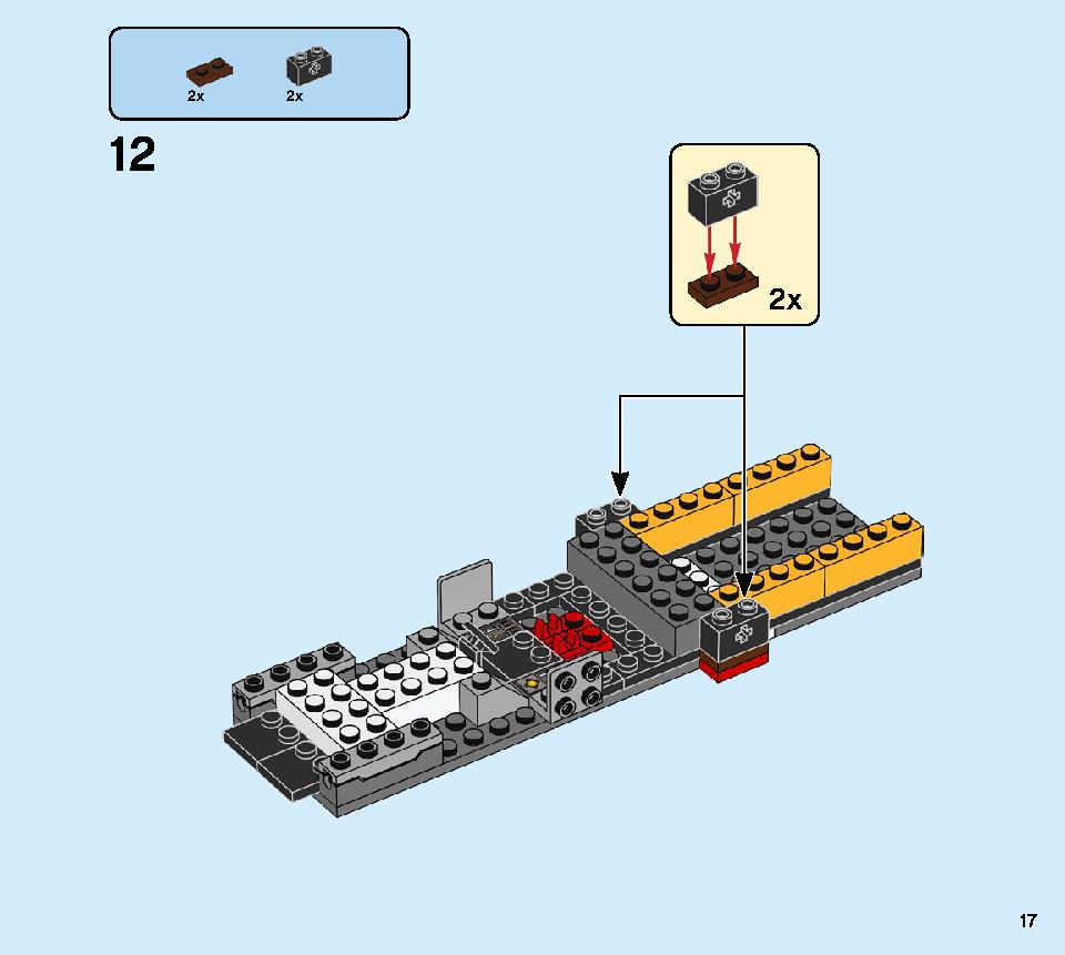 Katana 4x4 70675 LEGO information LEGO instructions 17 page