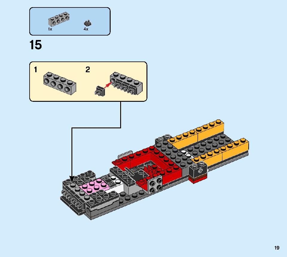 Katana 4x4 70675 LEGO information LEGO instructions 19 page