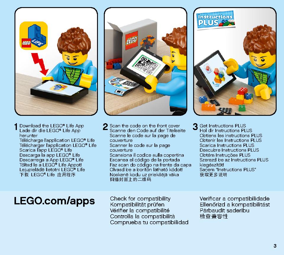 Katana 4x4 70675 LEGO information LEGO instructions 3 page