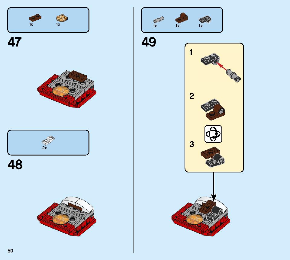 Katana 4x4 70675 LEGO information LEGO instructions 50 page