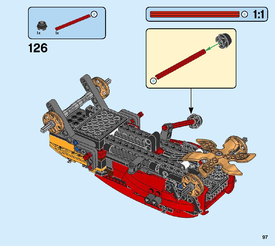 カイのカタナタンカー 70675 レゴの商品情報 レゴの説明書・組立方法 97 page