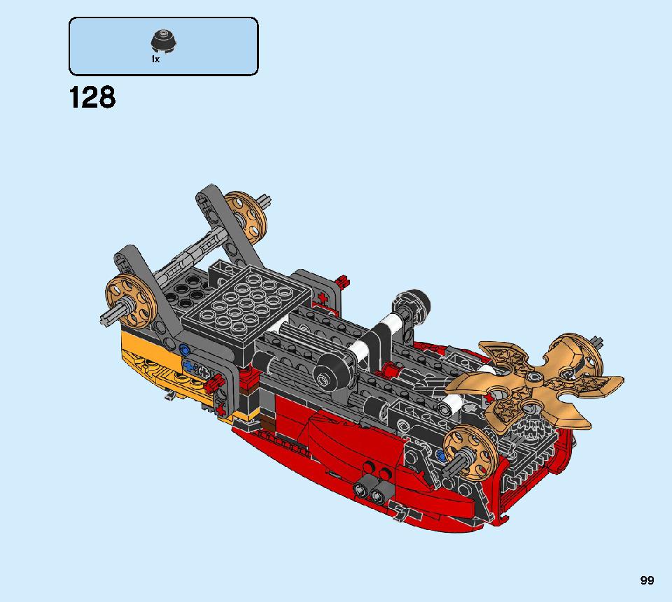 Katana 4x4 70675 LEGO information LEGO instructions 99 page