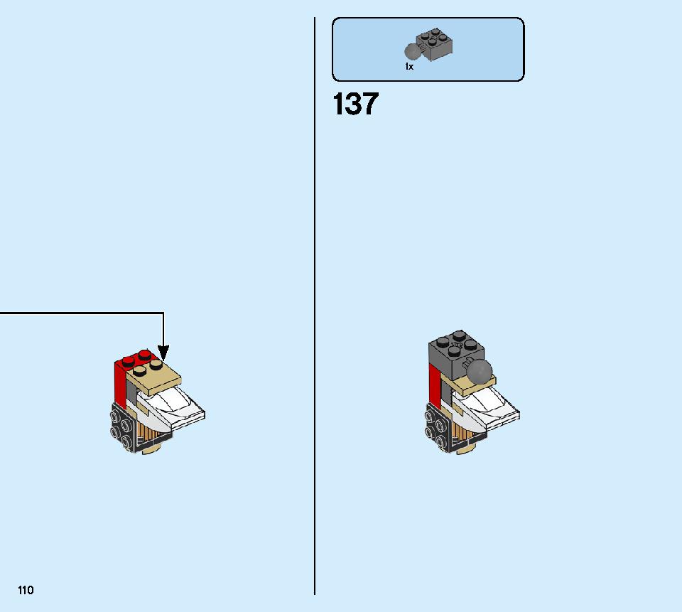 로이드의 타이탄 로봇 70676 레고 세트 제품정보 레고 조립설명서 110 page
