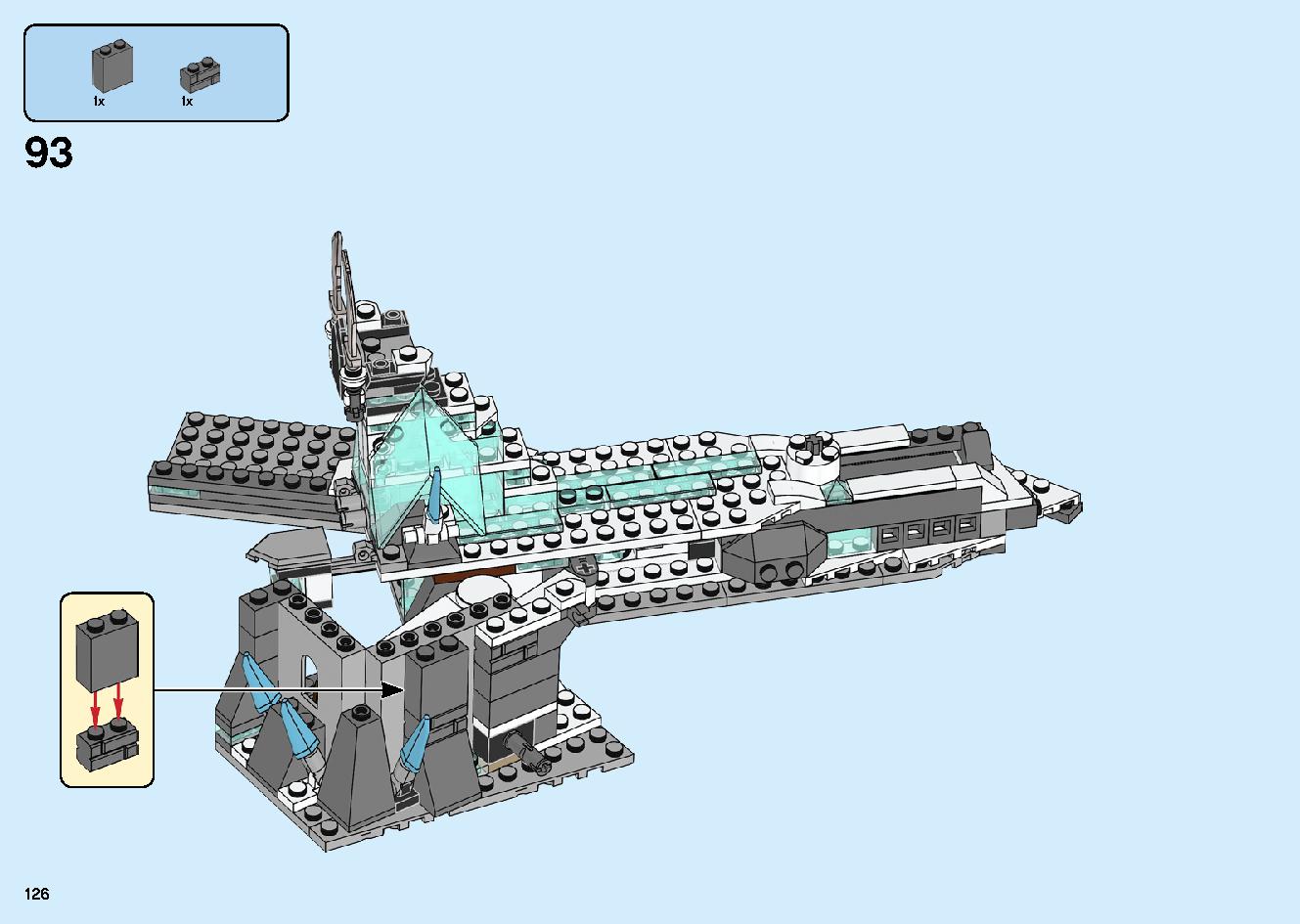 Castle of the Forsaken Emperor 70678 LEGO information LEGO instructions 126 page