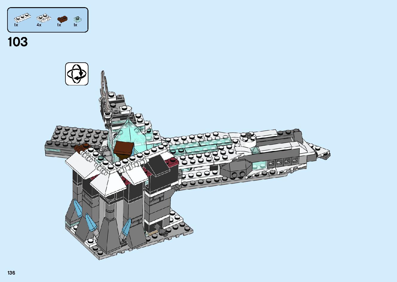Castle of the Forsaken Emperor 70678 LEGO information LEGO instructions 136 page