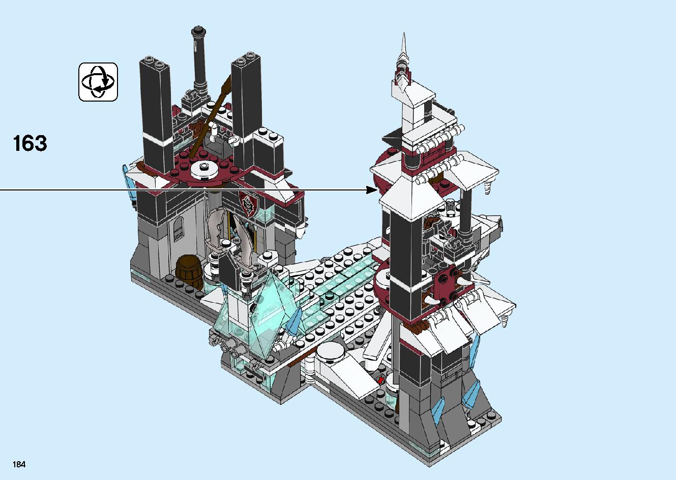 Castle of the Forsaken Emperor 70678 LEGO information LEGO instructions 184 page