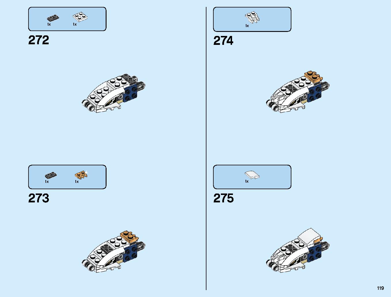 The Ultra Dragon 70679 LEGO information LEGO instructions 119 page