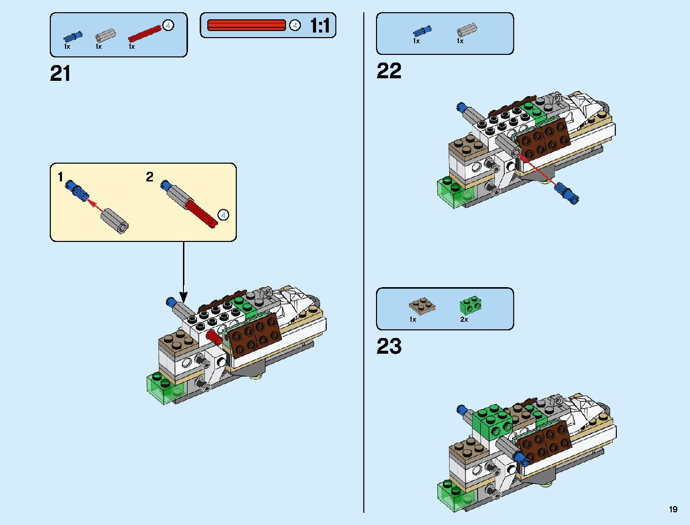 The Ultra Dragon 70679 LEGO information LEGO instructions 19 page