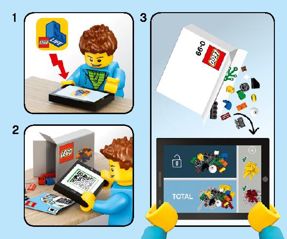 トルネードスピナー ジェイ 70682 レゴの商品情報 レゴの説明書・組立方法 40 page