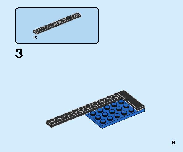 Spinjitzu Slam - Jay 70682 LEGO information LEGO instructions 9 page