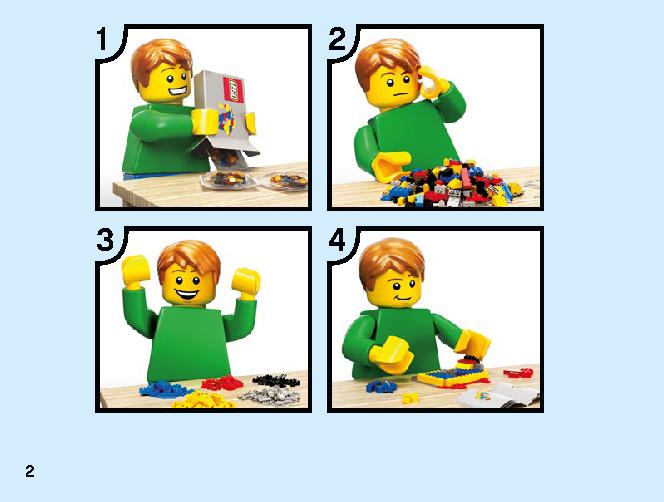 トルネードスピナー カイ vs. ブリザードサムライ 70684 レゴの商品情報 レゴの説明書・組立方法 2 page