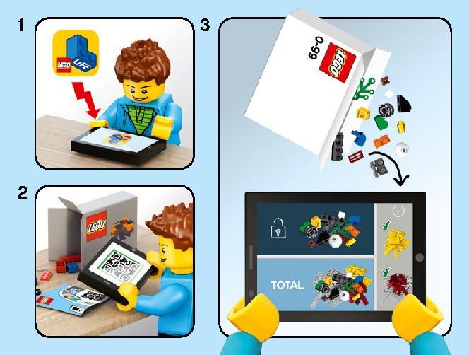 トルネードスピナー カイ vs. ブリザードサムライ 70684 レゴの商品情報 レゴの説明書・組立方法 70 page