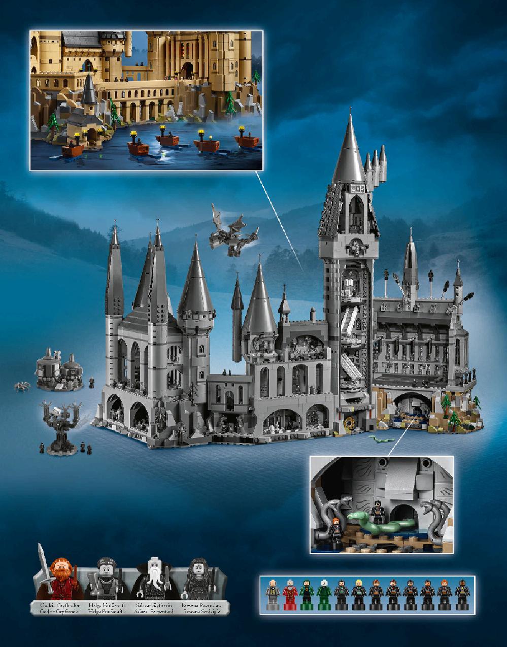 Hogwarts Castle 71043 LEGO information LEGO instructions 12 page