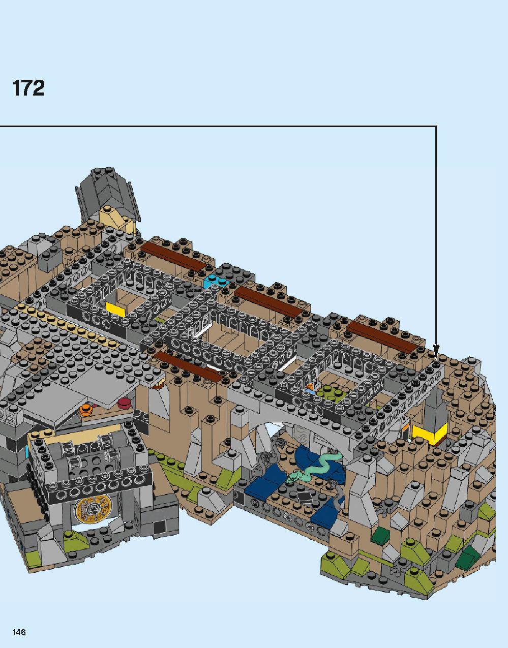 ホグワーツ城 71043 レゴの商品情報 レゴの説明書・組立方法 146 page