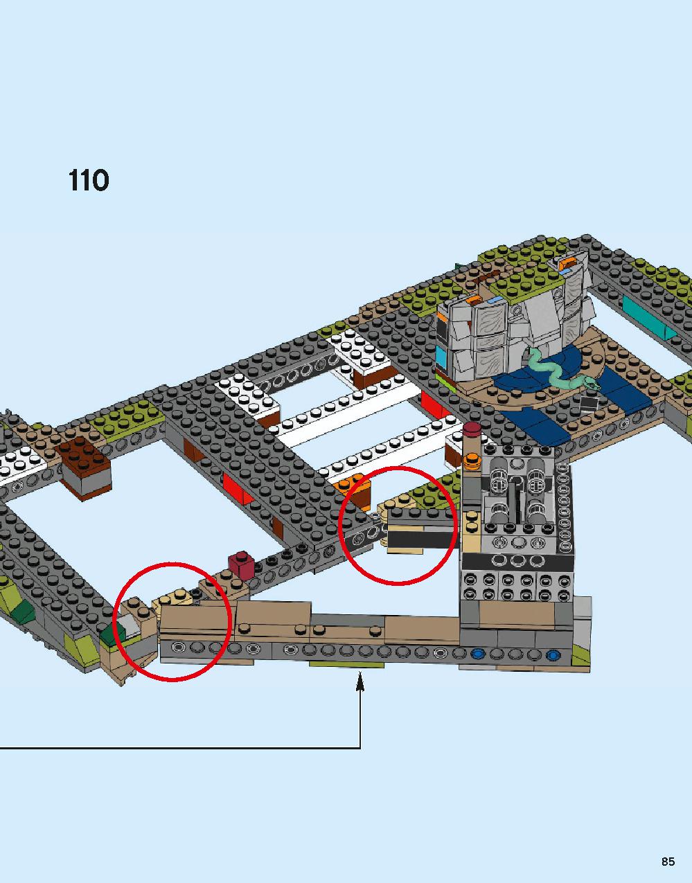 Hogwarts Castle 71043 LEGO information LEGO instructions 85 page