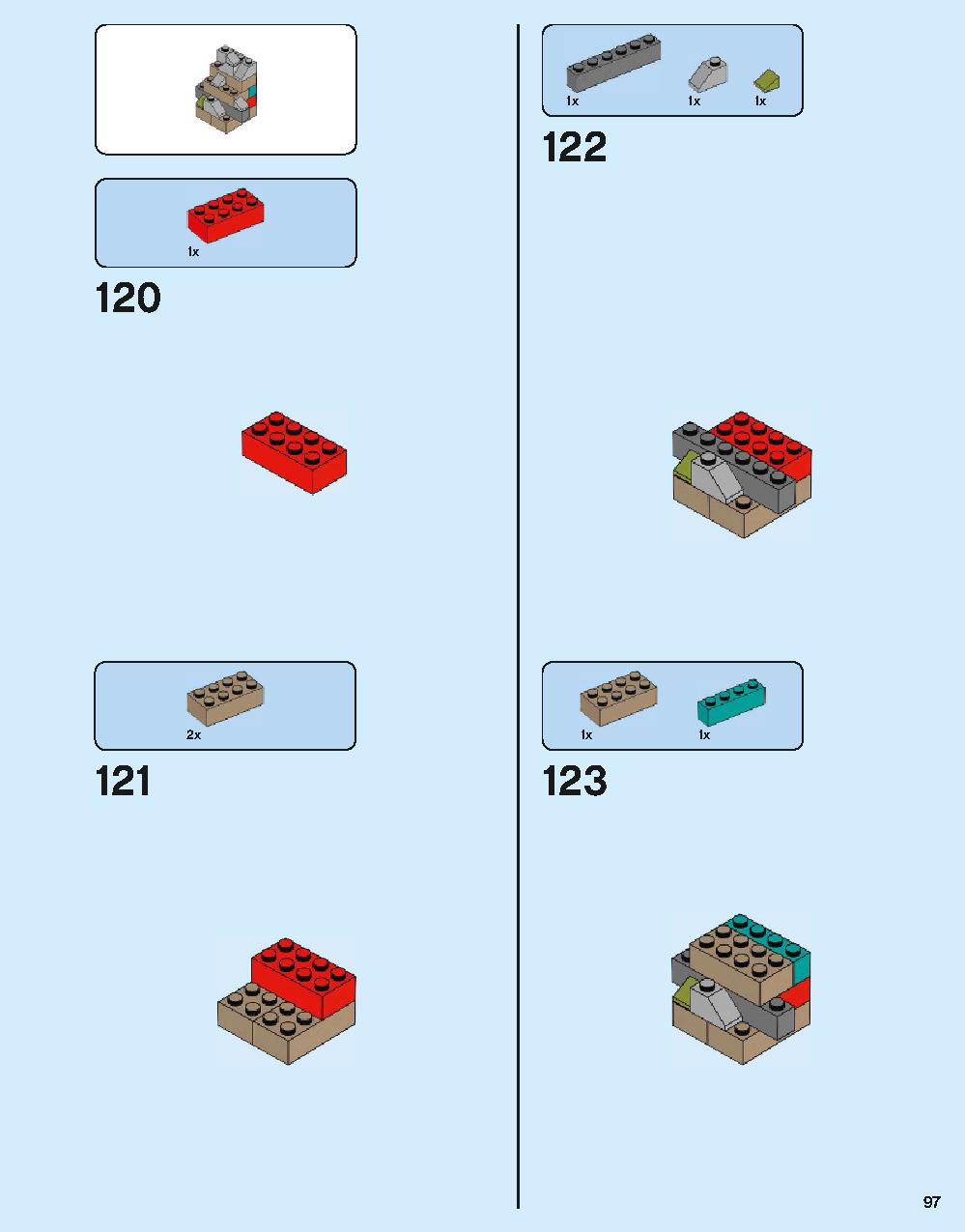 ホグワーツ城 71043 レゴの商品情報 レゴの説明書・組立方法 97 page