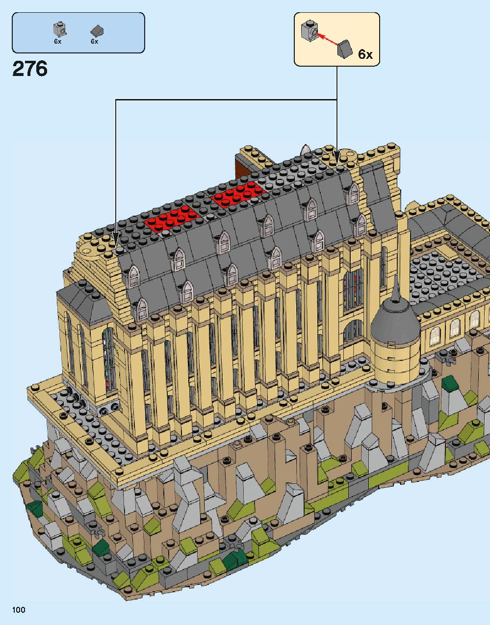 Hogwarts Castle 71043 LEGO information LEGO instructions 100 page
