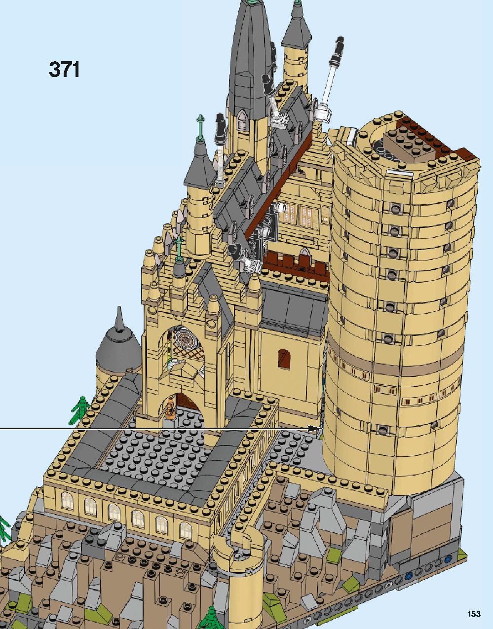 Hogwarts Castle 71043 LEGO information LEGO instructions 153 page