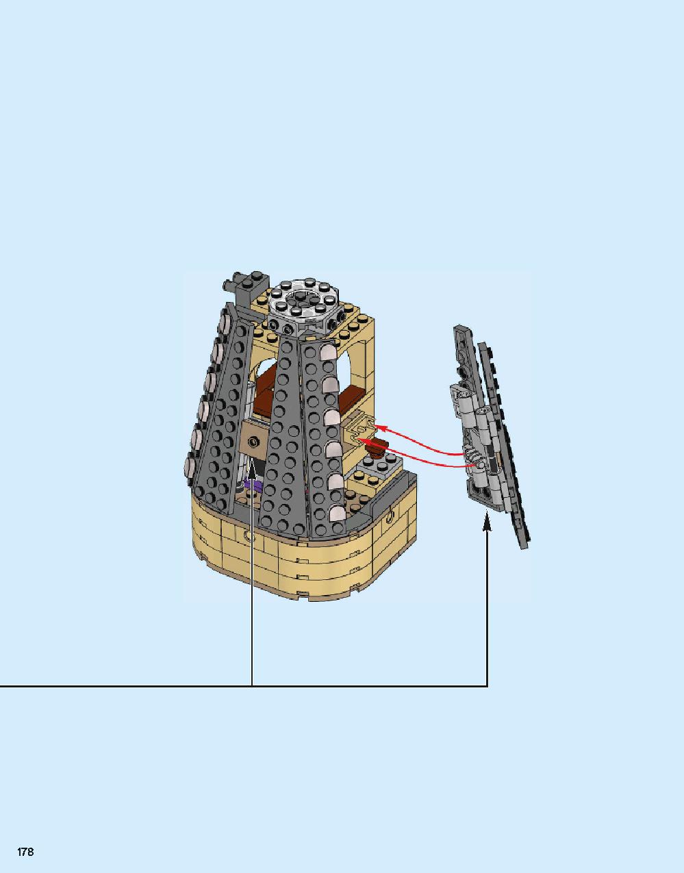 ホグワーツ城 71043 レゴの商品情報 レゴの説明書・組立方法 178 page