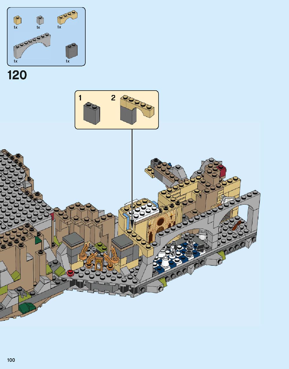 Hogwarts Castle 71043 LEGO information LEGO instructions 100 page