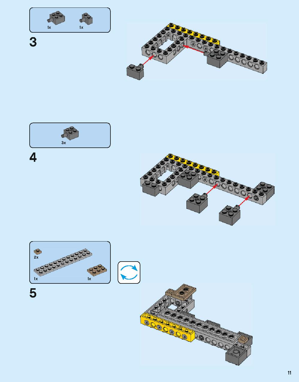 Hogwarts Castle 71043 LEGO information LEGO instructions 11 page