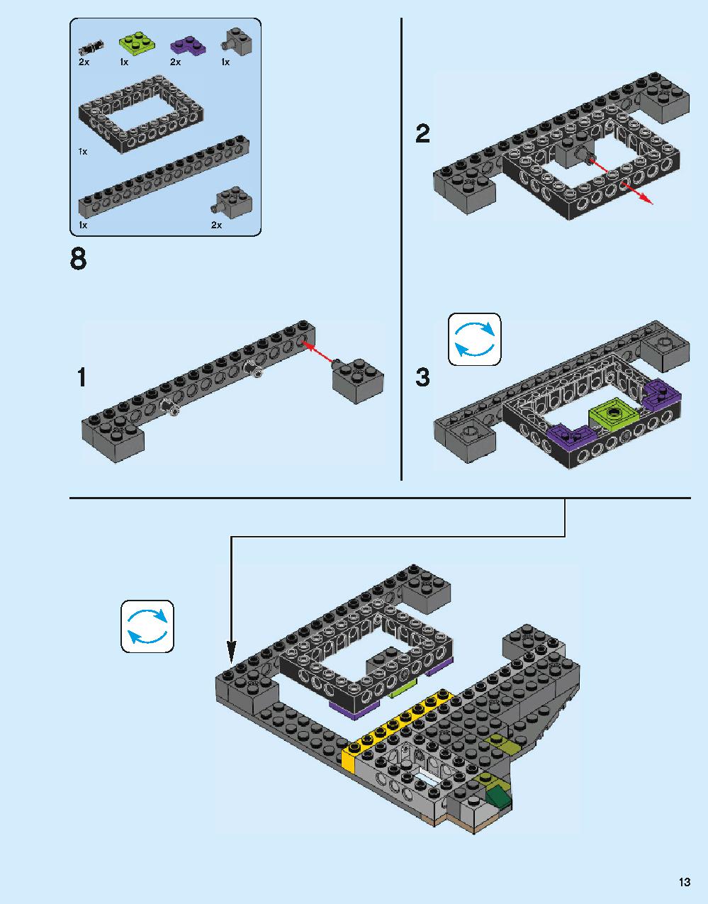 Hogwarts Castle 71043 LEGO information LEGO instructions 13 page